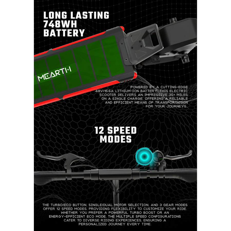 Mearth GTS Air Electric Scooter