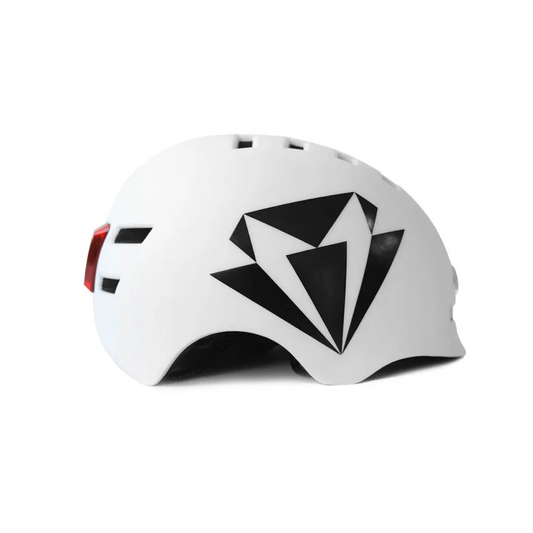 Vippa Diamond LED Helmet White