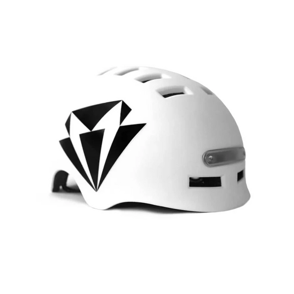 Vippa Diamond LED Helmet White